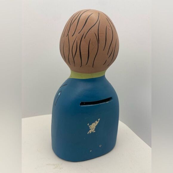 Vintage GOGO Bank — Retro Ceramic Piggy / Coin Bank - Picture 3 of 6